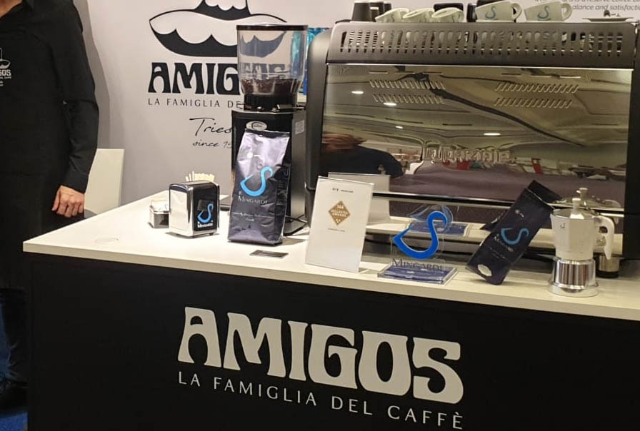 Trois Etoiles pour le Mingardi S d'Amigos Caffè à Bellavita Expo